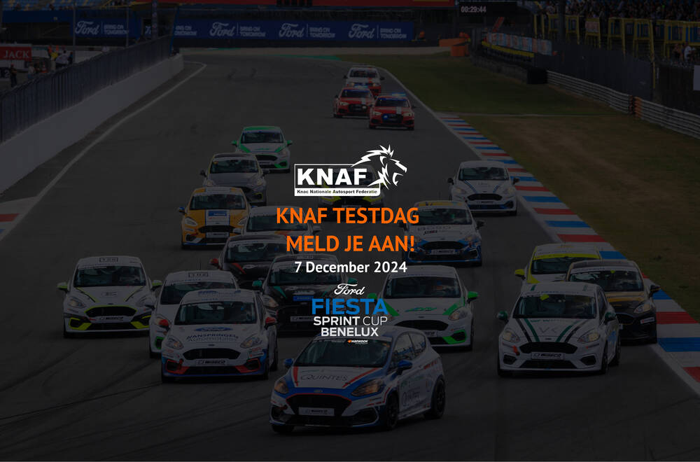 KNAF Testdag - Meld je aan!